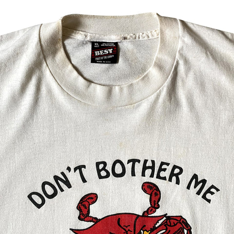 Vintage 90s Don't Bother Me I'm Crabby T-Shirt