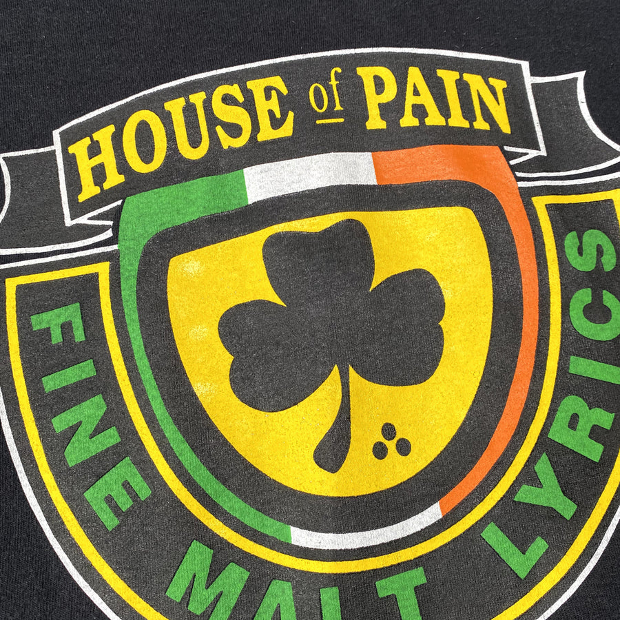 Vintage 90s House Of Pain 'Fine Malt Lyrics' Long Sleeve T-Shirt