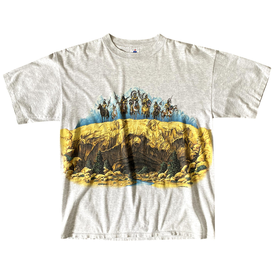 Vintage 90s Indians T Shirt Sabbatical Vintage