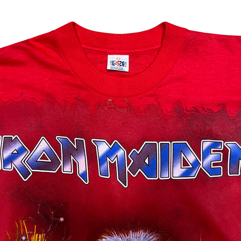 Vintage 90s Iron Maiden 'Real Live Tour' T-Shirt
