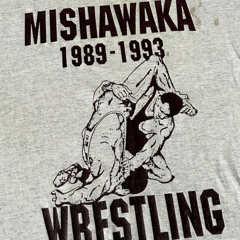 Vintage 90s Mishawaka Wrestling T-Shirt