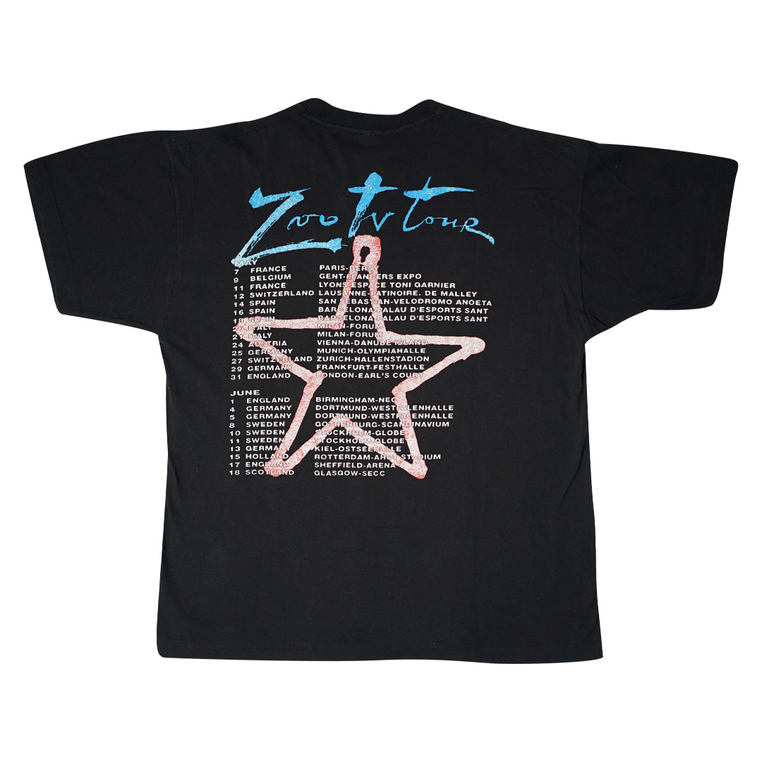 Vintage 1992 U2 Zoo TV Tour T-Shirt – Sabbatical Vintage