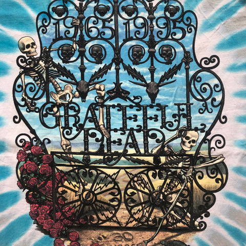 Vintage 1995 Grateful Dead '30 Year Anniversary' T-Shirt