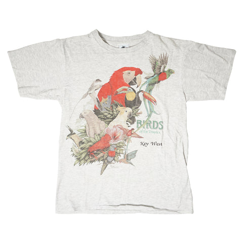 Vintage 90s Key West 'Birds Of The Tropics' T-Shirt