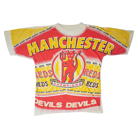 Vintage 90s Manchester United 'Champions' T-Shirt