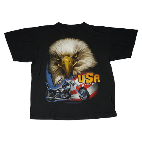Vintage 90s USA Ridin' T-Shirt