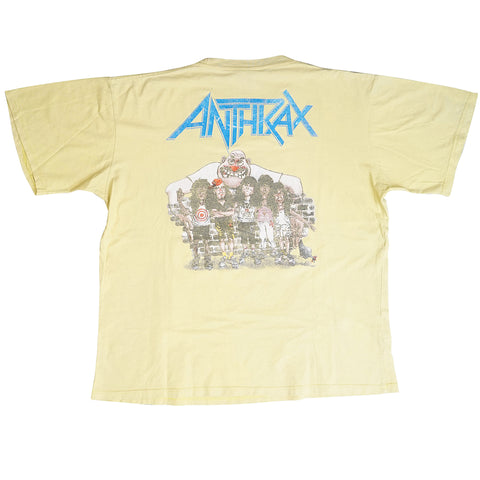 Vintage 1988 Anthrax 'State Of Euphoria' T-Shirt