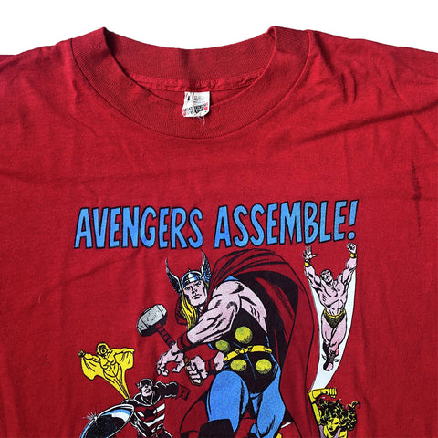 Vintage 1988 Avengers Assemble T-Shirt