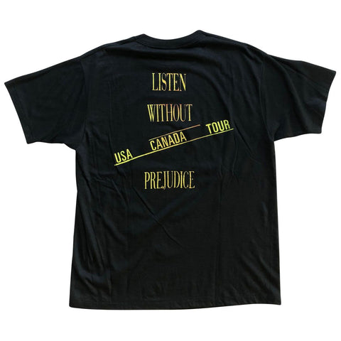 Vintage 1991 George Michael 'Listen Without Prejudice USA Canada Tour' T-Shirt