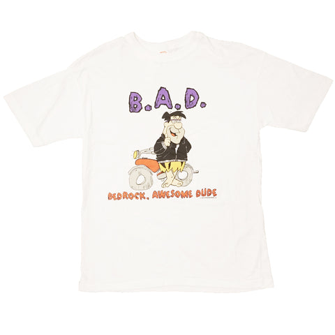 Vintage 1989 Flintstones 'B.A.D.' T-Shirt