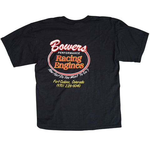 Vintage 90s Bowers Racing Engines T-Shirt