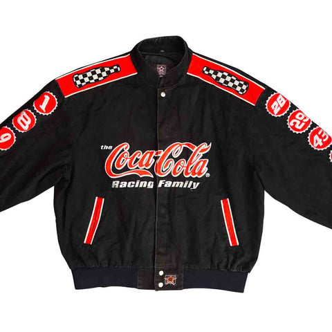 Vintage 90s Coca Cola 'The Racing Family' Jacket