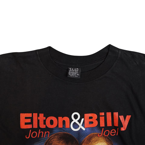 Vintage 2002 Elton John & Billy Joel 'Face 2 Face Tour' T-Shirt
