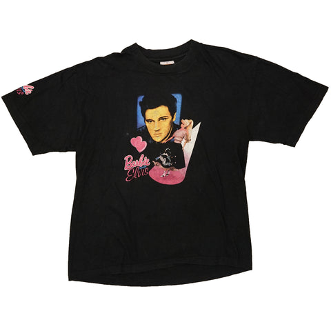 Vintage 90s Barbie Loves Elvis T-Shirt