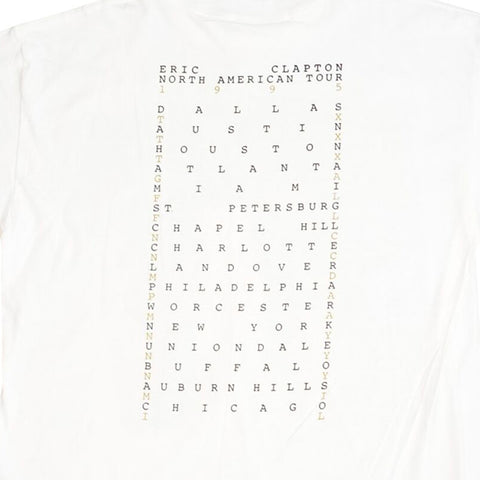 Vintage 1995 Eric Clapton 'North American Tour' T-Shirt