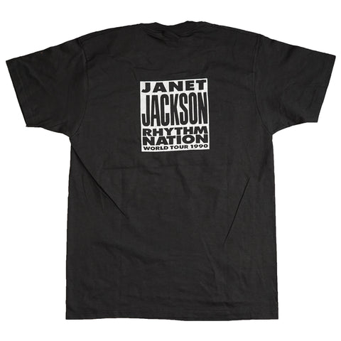 Vintage 1990 Janet Jackson 'Rhythm Nation World Tour' T-Shirt