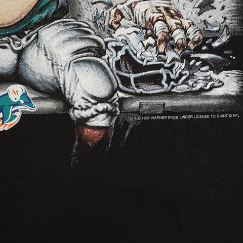 Vintage 1997 Looney Tunes 'Miami Dolphins' T-Shirt