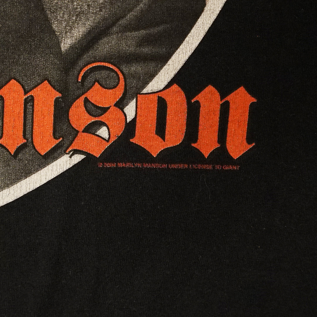 トップス Marilyn Manson AGAINST ALL GODS 2004 Vintage 2004 MARILYN MANSON Against All Gods American Tour T