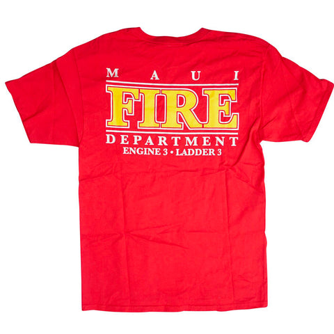 Vintage 90s Mauï Fire Department T-Shirt