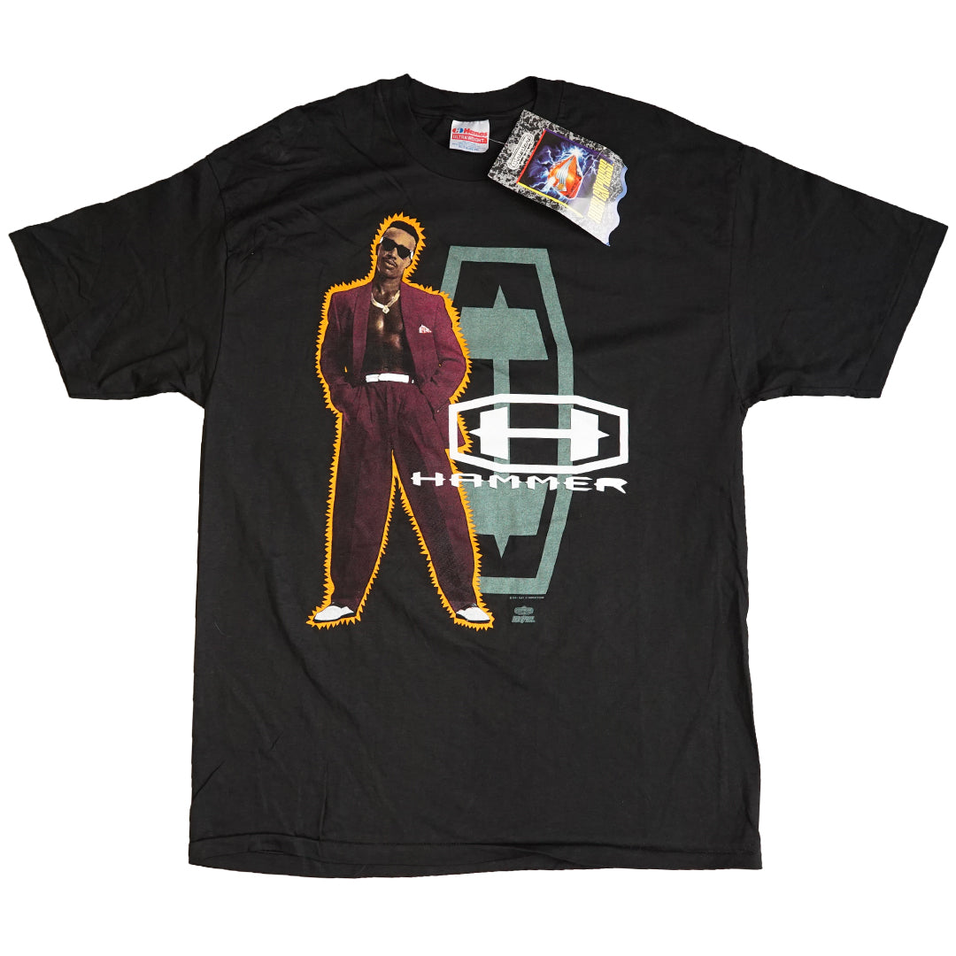 MC HAMMER ‘91 TOUR LONG SLEEVE T-Shirt Vintage 1991 Mc Hammer Rap Tour T-Shirt Adult Small | eBay