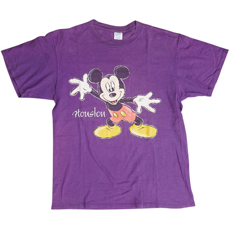 Vintage 90s Disney Houston 'Mickey Mouse' By Velva Sheen T-Shirt