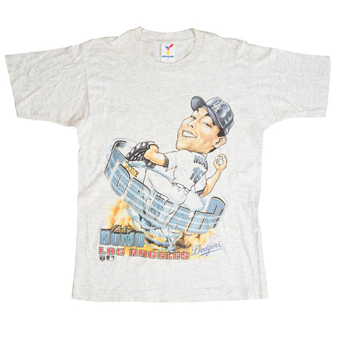 Vintage 1995 LA Dodgers Hideo Nomo 'The Tornado' T-Shirt