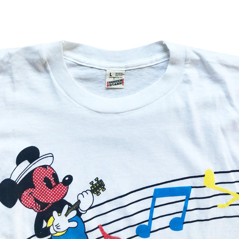 Vintage 80s Disney 'Music Notes' T-Shirt
