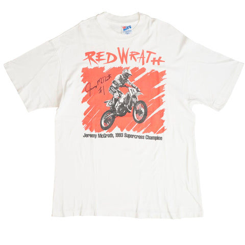 Vintage 1993 Jeremy McGrath 'Red Wrath' T-Shirt