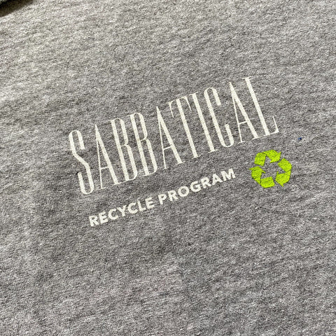 Sabbatical Recycle Program T-Shirt Grey