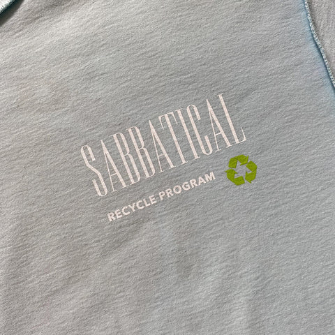Sabbatical Recycle Program T-Shirt Light Blue