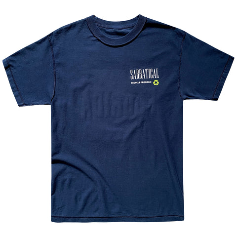 Sabbatical Recycle Program T-Shirt Navy