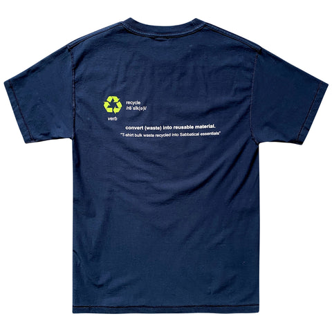 Sabbatical Recycle Program T-Shirt Navy