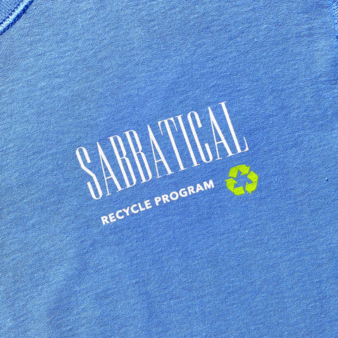 Sabbatical Recycle Program T-Shirt Powder Blue