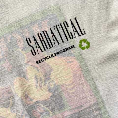 Sabbatical Recycle Program T-Shirt White