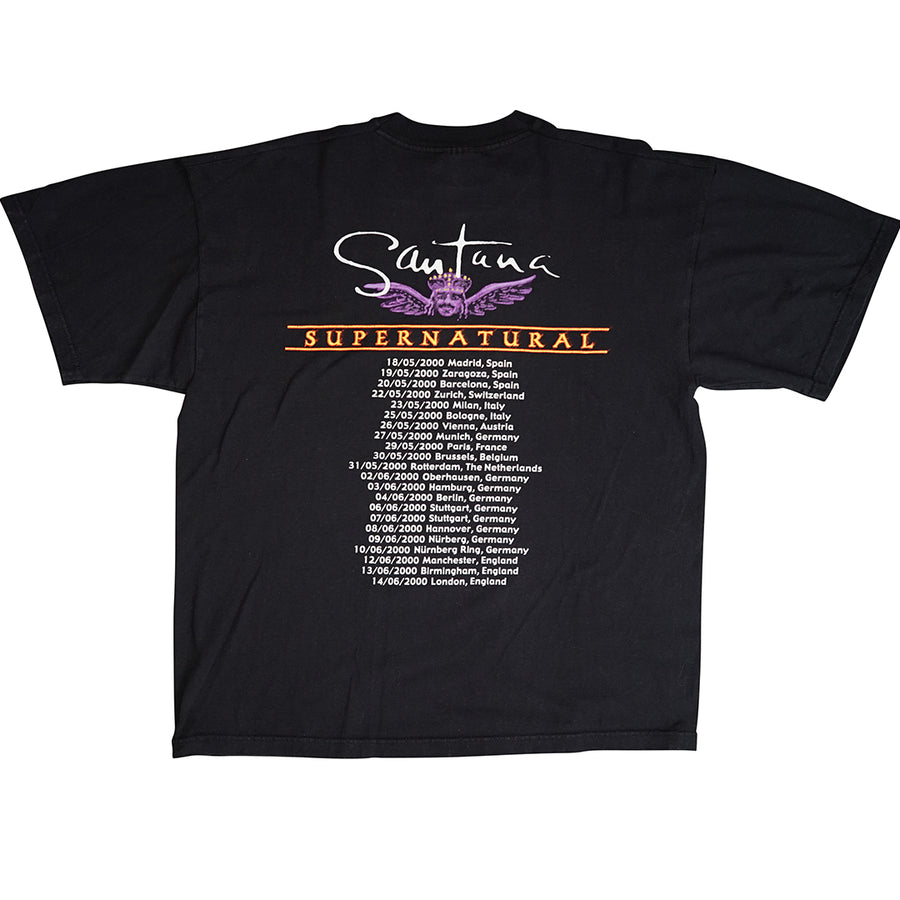 Vintage 1999 Carlos Santana 'Supernatural' Tour T-shirt