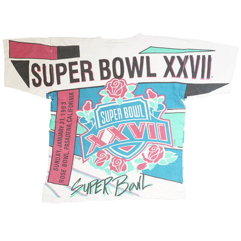 Vintage 1992 Super Bowl XXVII T-Shirt