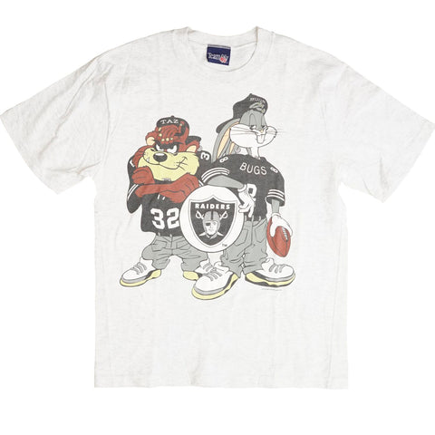 Vintage 1993 Looney Tunes NFL 'LA Raiders' T-Shirt