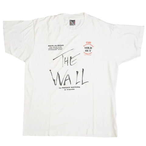 Vintage 1992 The Wall By Roger Waters T-Shirt