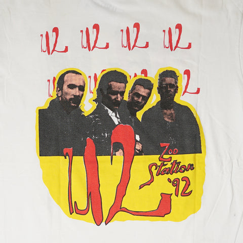 Vintage 1992 U2 'Zoo Station Summer Tour' T-Shirt