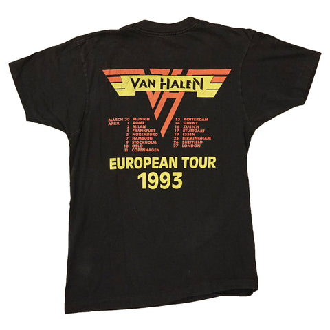 Vintage 1993 Van Halen 'Europe Tour' T-Shirt