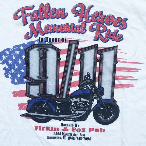 Vintage 2001 9/11 'Fallen Heroes Memorial Ride'