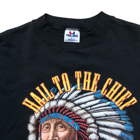 Vintage 1991 Indian Motocycle  'Hail To The Chief' Sweater