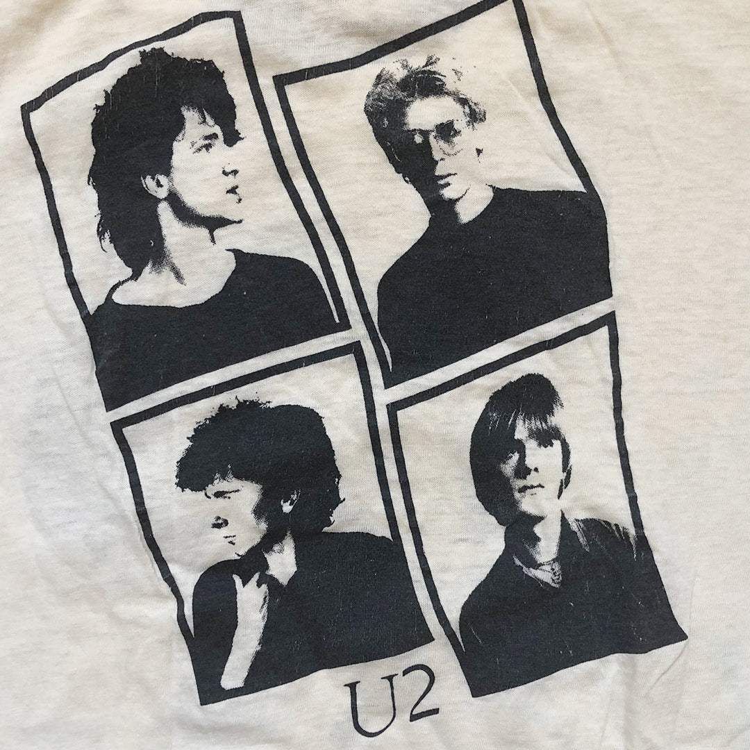 U2 tシャツ　80s special u2 ビンテージtシャツ　希少　激レア Vintage 80s U2 T-Shirt – Sabbatical Vintage