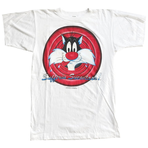 Vintage 1986 Looney Tunes 'Sufferin Succotash' T-Shirt